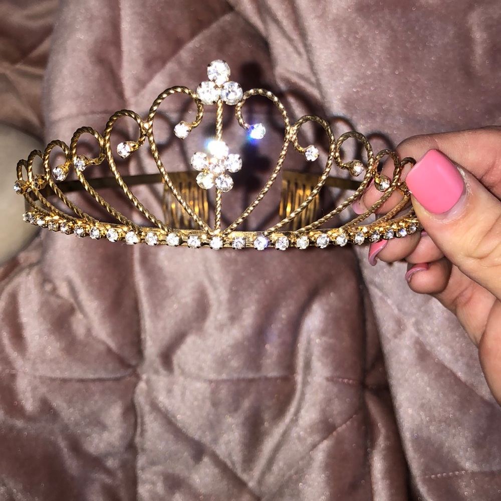 Gold tiara